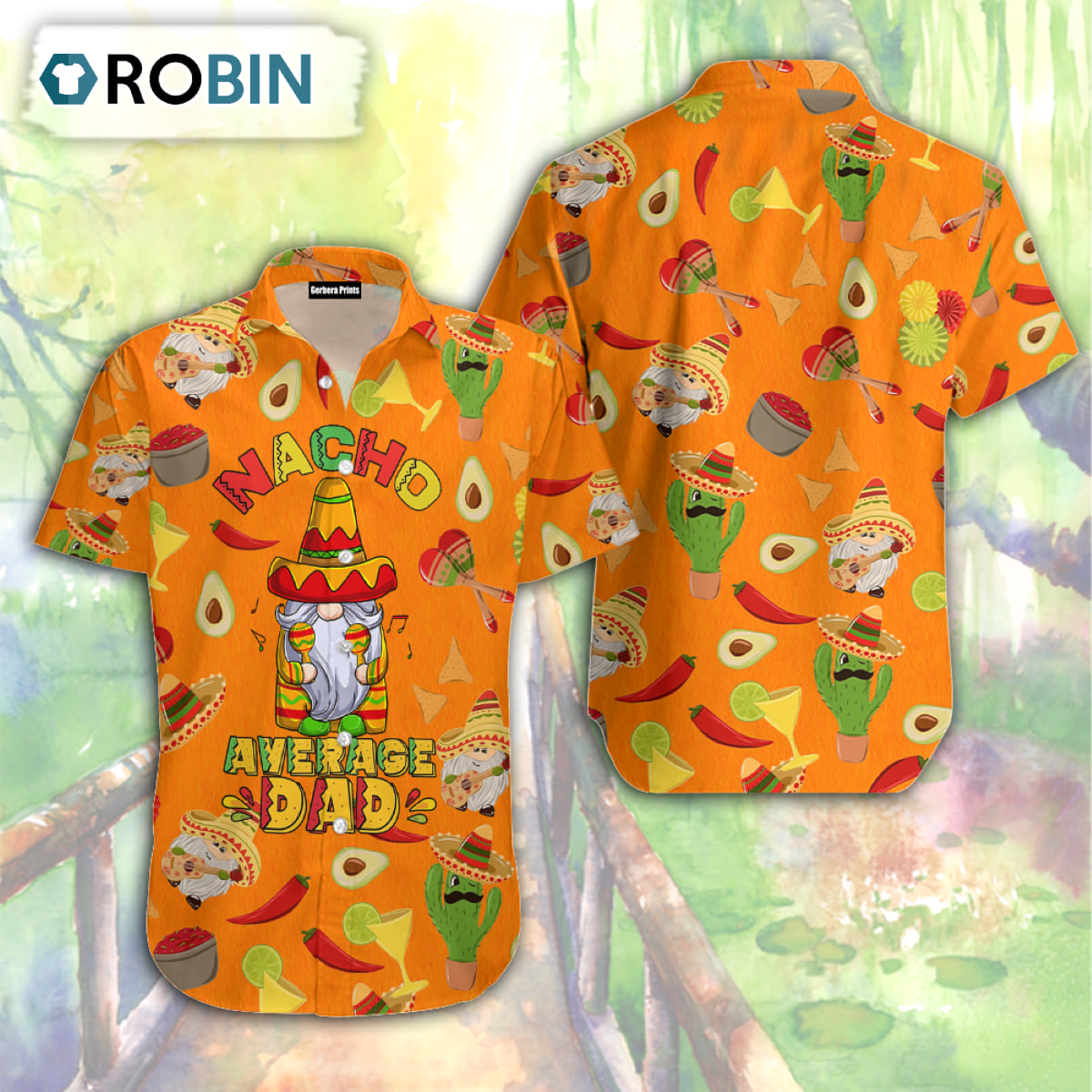 Cinco De Mayo Nacho Average Dad Mexican Dad Father’s Day Aloha Hawaiian Shirt