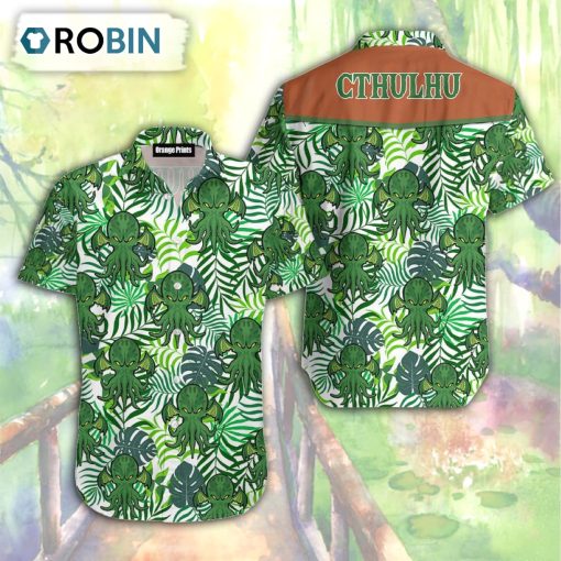 Cthulhu Tropical Hawaiian Shirt