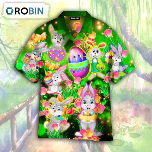 Easter Bunny The First Easter Day Hawaiian Shirt