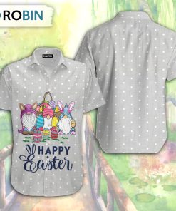 Gnomes Happy Easter Hawaiian Shirt