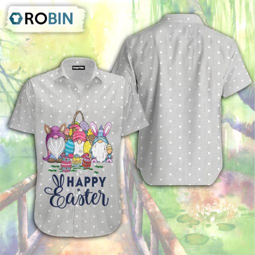Gnomes Happy Easter Hawaiian Shirt
