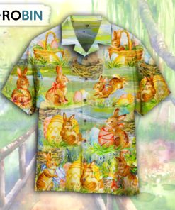 Happy Bunny Egg Happy Easter Day Hawaiian Shirt Happy Bunny Egg Happy Easter Day Hawaiian Shirt