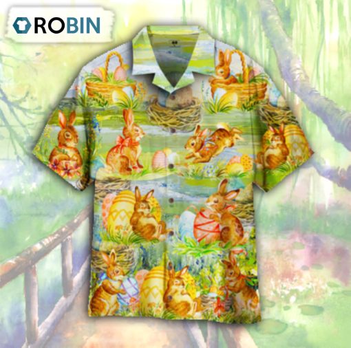 Happy Bunny Egg Happy Easter Day Hawaiian Shirt