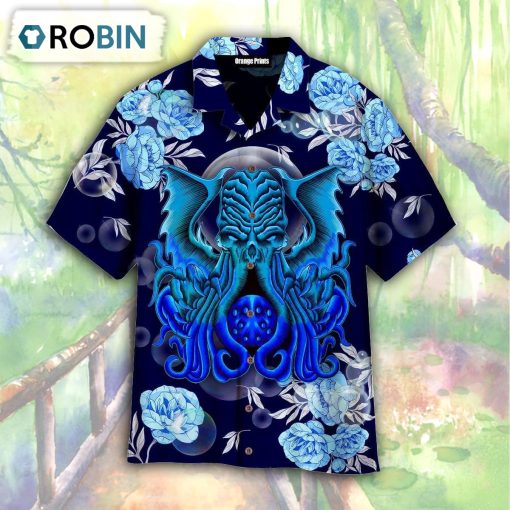 Octopus The Great Octopus Hawaiian Shirt
