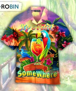 Pisces Girl Aloha Hawaiian Shirt