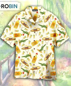 Tequila Cinco De Mayo Pattern Aloha Hawaiian Shirt