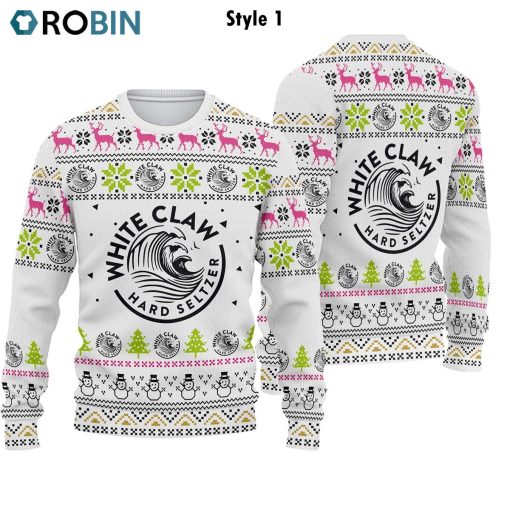 White Claws Ugly Christmas Sweater
