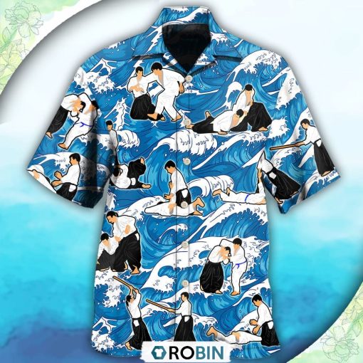 Aikido Make Me Strong Hawaiian Shirt, Shirt For Summer