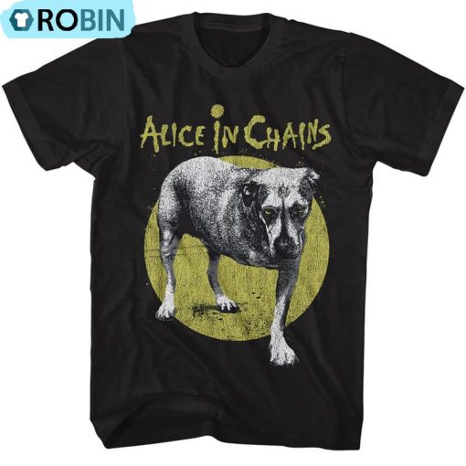 Alice In Chains Album Cover Shirt, Rock And Roll Crewneck Unisex T-shirt