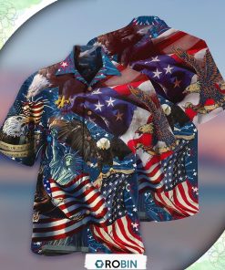 America Eagle Victory Love Hawaiian Shirt, Shirt For Summer America Eagle Victory Love Hawaiian Shirt, Shirt For Summer