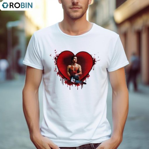 American Psycho Chainsaw Ringer Love Shirt