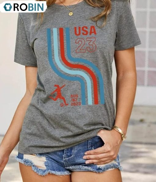American Women World Cup Soccer Shirt, Us World Cup Crewneck Unisex T-shirt