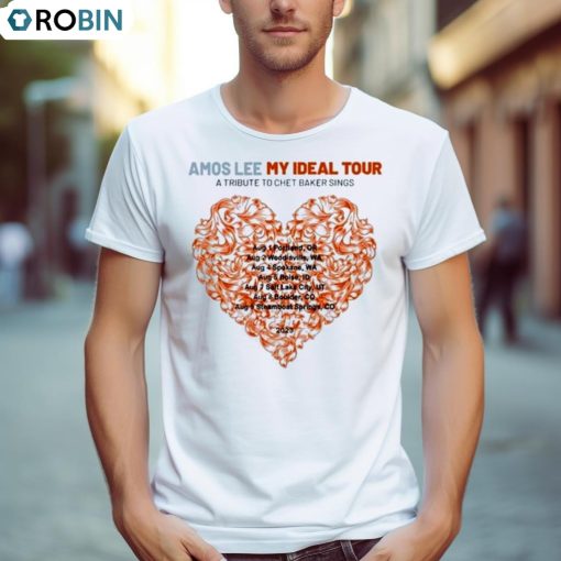 Amos Lee My Ideal Tour 2023 Shirt