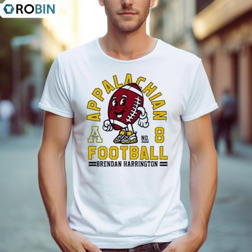 Appalachian State Mountaineers Brendan Harrington 2023 Ncaa Football Shirt