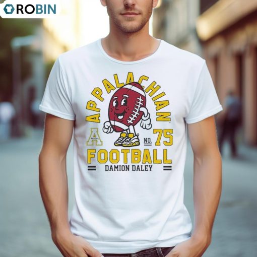 Appalachian State Mountaineers Damion Daley 2023 Ncaa Football Shirt