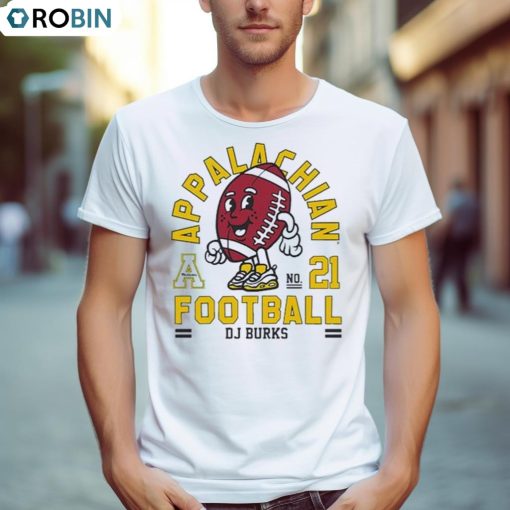 Appalachian State Mountaineers Dj Burks 2023 Ncaa Football Shirt