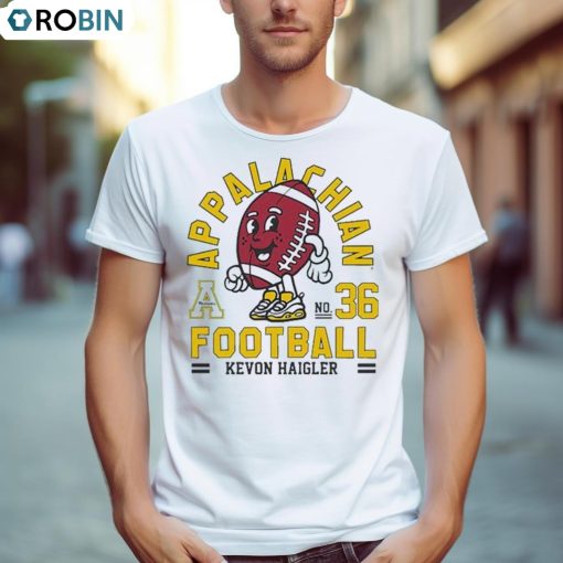 Appalachian State Mountaineers Kevon Haigler 2023 Ncaa Football Shirt