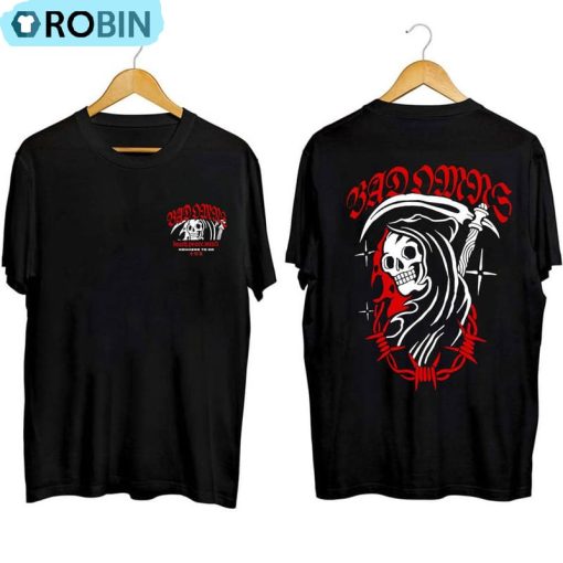 Bad Omen Tour 2023 Shirt, Bad Omen Concert Short Sleeve Long Sleeve