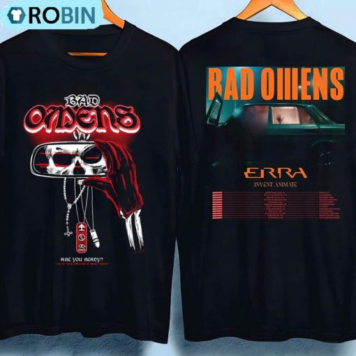 Bad Omens Band Shirt, Trendy Music Tour Short Sleeve Unisex Hoodie