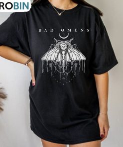 Bad Omens Moth Shirt, Noah Sebastian Jolly Nick Folio Nicholas Tee Bad Omens Moth Shirt, Noah Sebastian Jolly Nick Folio Nicholas Tee