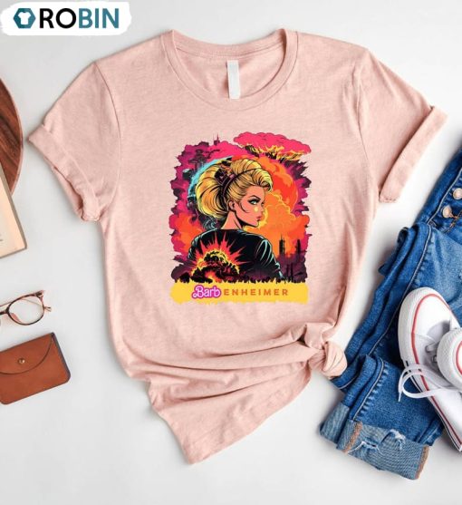 Barbenheimer Shirt , The Destroyer Of World Crewneck Sweatshirt