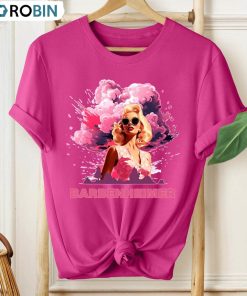 Barbie 2023 Pink Shirt, Barbenheimer Girl Unisex T-shirt Long Sleeve