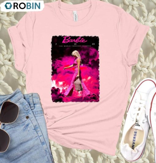 Barbie Movie Trendy Shirt, Come On Let’s Go Party Long Sleeve Unisex T-shirt
