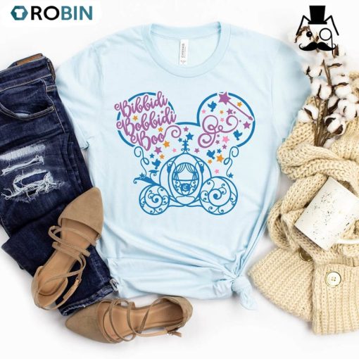 Bibbidi Bobbidi Boo Carriage Shirt, Disneyland Matching Unisex Hoodie Long Sleeve