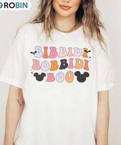 Bibbidi Bobbidi Boo Halloween Shirt, Mouse Ears Vacation Unisex T-shirt