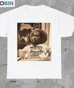 Bob Marley King Of Reggae Shirt, Vintage Style Short Sleeve