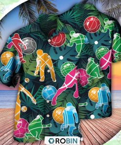 Bocce Ball Tropical Colorful Ball Games Hawaiian Shirt, Shirt For Summer Bocce Ball Tropical Colorful Ball Games Hawaiian Shirt, Shirt For Summer