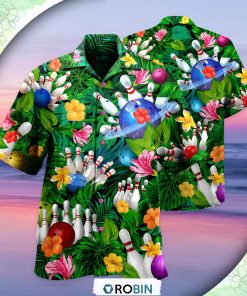 Bowling What Happens At Bowling Hawaiian Shirt, Shirt For Summer