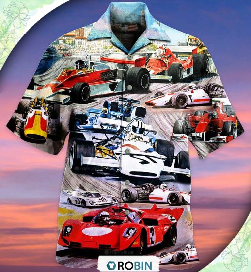 Car Racing Fast Cool Style Hawaiian Shirt, Shirt For Summer