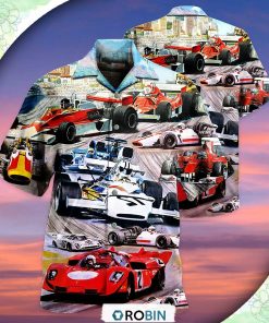 Car Racing Fast Cool Style Hawaiian Shirt, Shirt For Summer