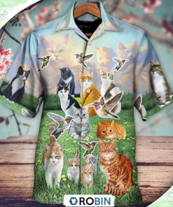 Cat Go To Heaven Hawaiian Shirt, Shirt For Summer