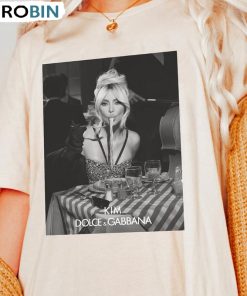 Ciao Kim Pasta Dolce Gabbana Shirt, Kim Kardashian Crewneck Unisex T-shirt Ciao Kim Pasta Dolce Gabbana Shirt, Kim Kardashian Crewneck Unisex T-shirt