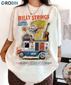 Comfort Billy Strings 2023 Shirt, Summer Tour Unisex T-shirt Tee Tops