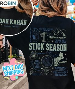 Country Music Shirt , Noah Kahan The View Between Villages Crewneck T-shirt Country Music Shirt , Noah Kahan The View Between Villages Crewneck T-shirt