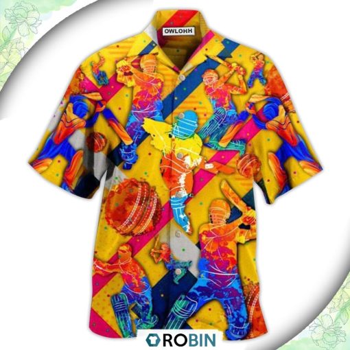 Cricket Life Is Better With Cricket In Blue Hawaiian Shirt, Shirt For Summer
