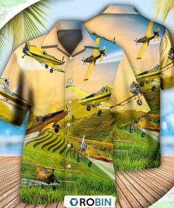 Crop Duster In Life Hawaiian Shirt, Shirt For Summer
