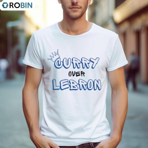 Curry Over Lebron Shirt