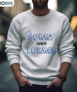 Curry Over Lebron Shirt