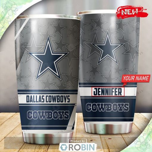 Customize Name Dallas Cowboys Classic Style Gift For Sport Fan Tumbler