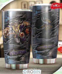 Customize Name Minnesota Vikings Hot Gift For Sport Fan Tumbler