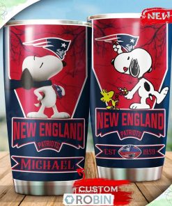 Customize Name New England Patriots NFL Classic Gift For Sport Fan Tumbler