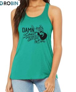 Damn Strait George Strait Shirt, Trendy Long Sleeve Crewneck