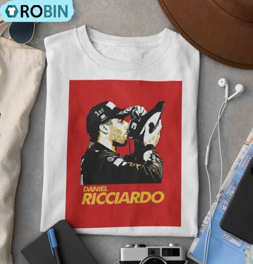 Daniel Ricciardo Driver Shirt, Ricciardo Gp Short Sleeve Sweater