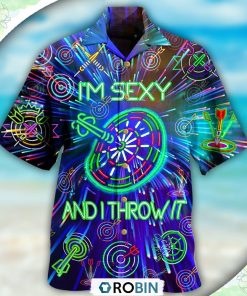 Darts I’m Sexy And I Throw It Hawaiian Shirt, Shirt For Summer