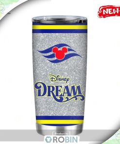 Disney Dream Classic Grey Design Tumbler, Disney Tumbler