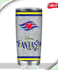 Disney Fantasy Classic Grey Design Tumbler, Disney Tumbler
